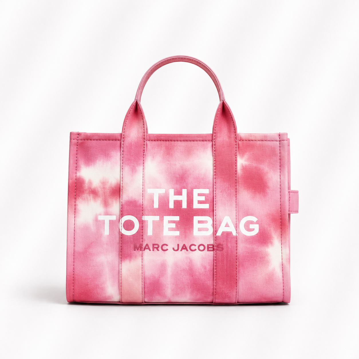 Medium Tote Bag In Tye Dye Canvas
